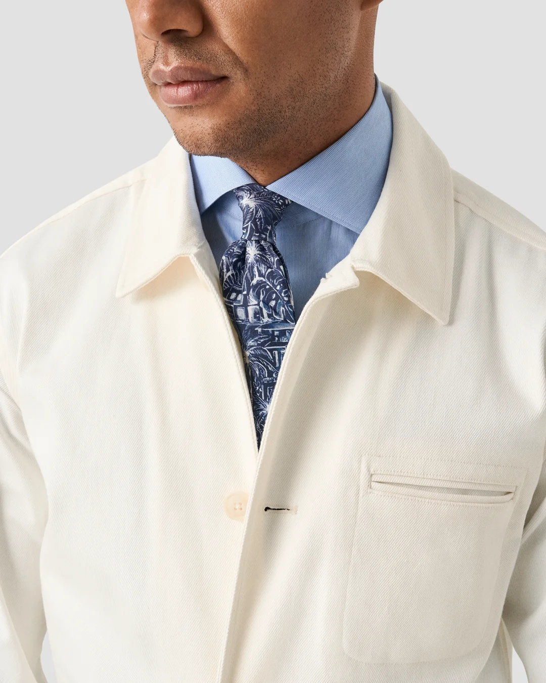 ジャケット Jacob Cohen Velvet overshirt White Jacob Cohën Velvet overshirt - Women | VIETTI Online Store Shop