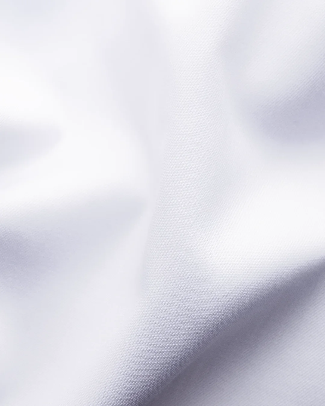 White Floral Print Signature Twill Shirt - Eton