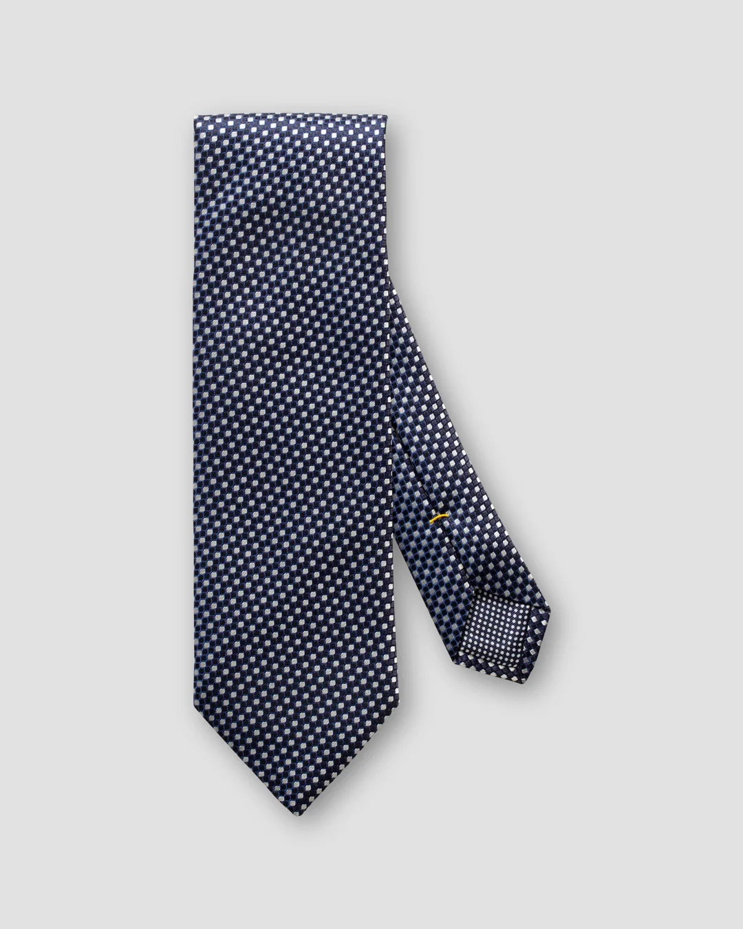 dotted shirt with tie