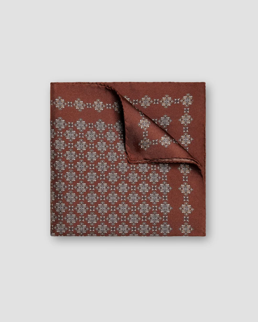 Knotty Tie Co. Basil Geometric Pocket Square