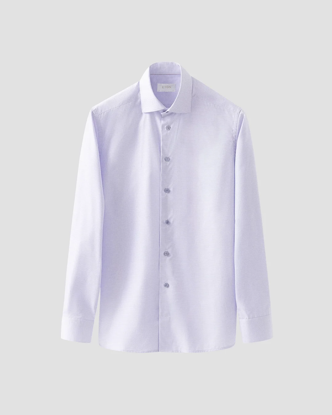 Light Purple Semi Solid Supima 120 Piqué Shirt - Eton