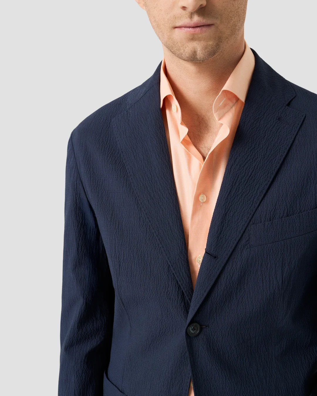 end of day dress shirt End-of-day outfits tell the truth. Styling stays intentional, even when fabrics soften. Learning what works as my style evolves  resistant buttons Non-Iron Supima Grey End-on-End Check