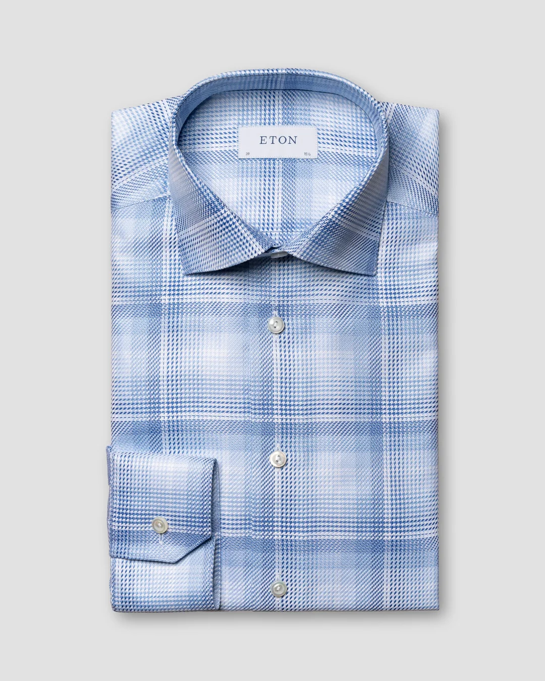 light-blue-checked-textured-
