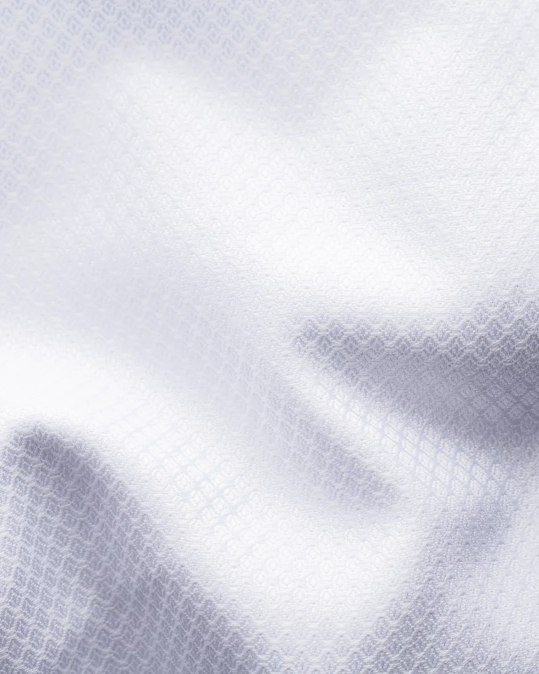 White Dobby Shirt - Eton