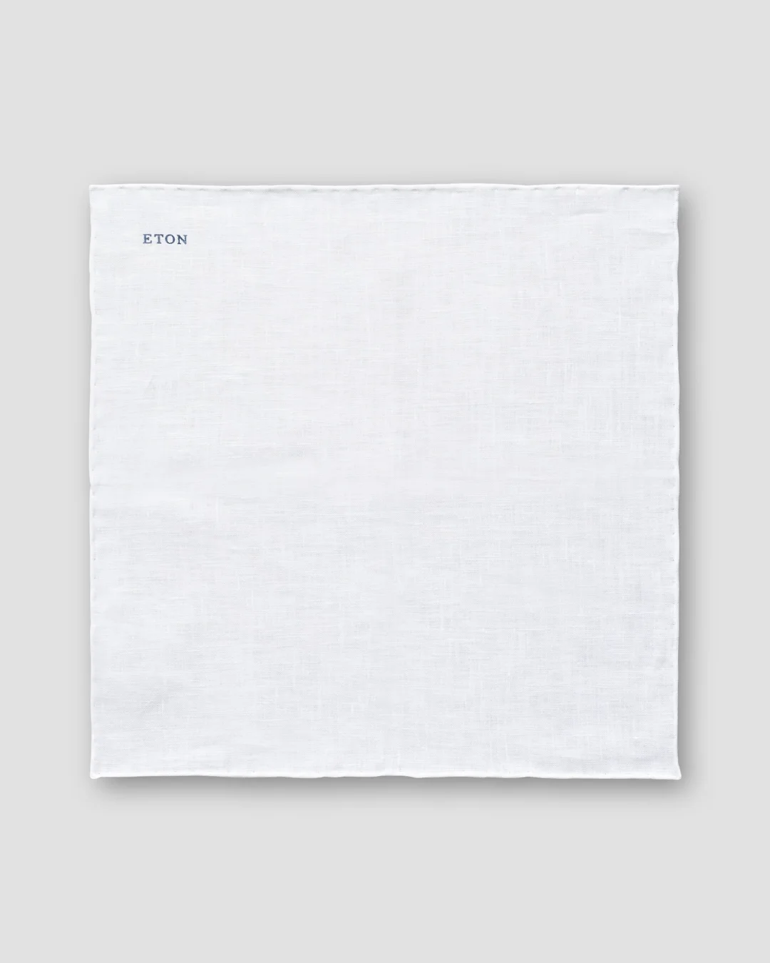 ホワイト リネン ポケットチーフ - Eton