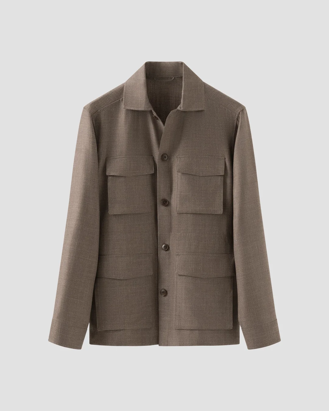 ジャケット・アウター herlipto Herringbone Wool-Blend Chester Her lip to（ハーリップトゥー）の「Herringbone Wool-Blend