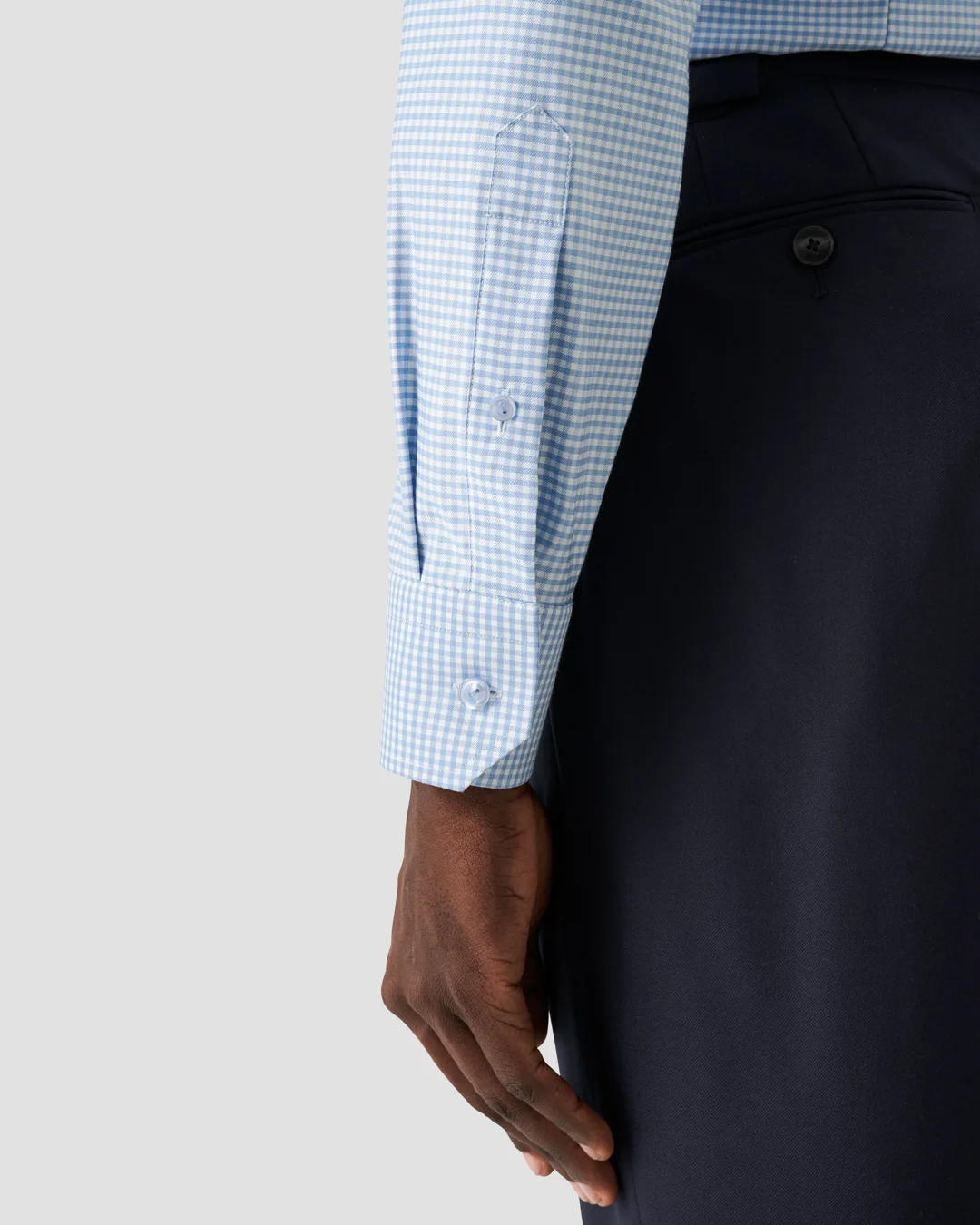 Checked Cotton Tencel™ Lyocell Shirt - Eton