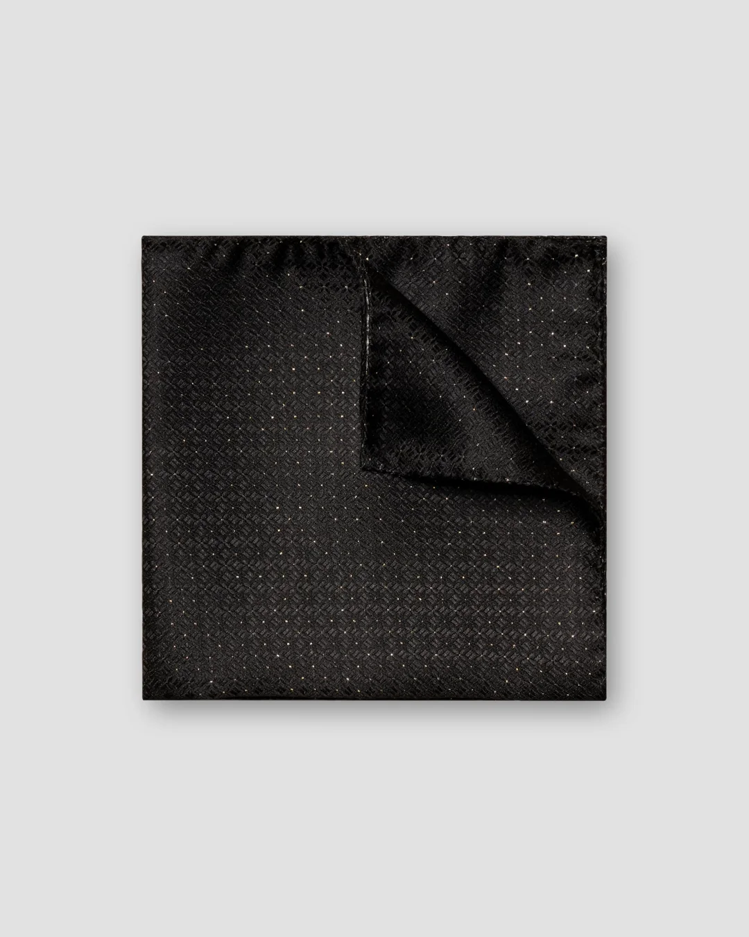 Black Pocket Square - Eton