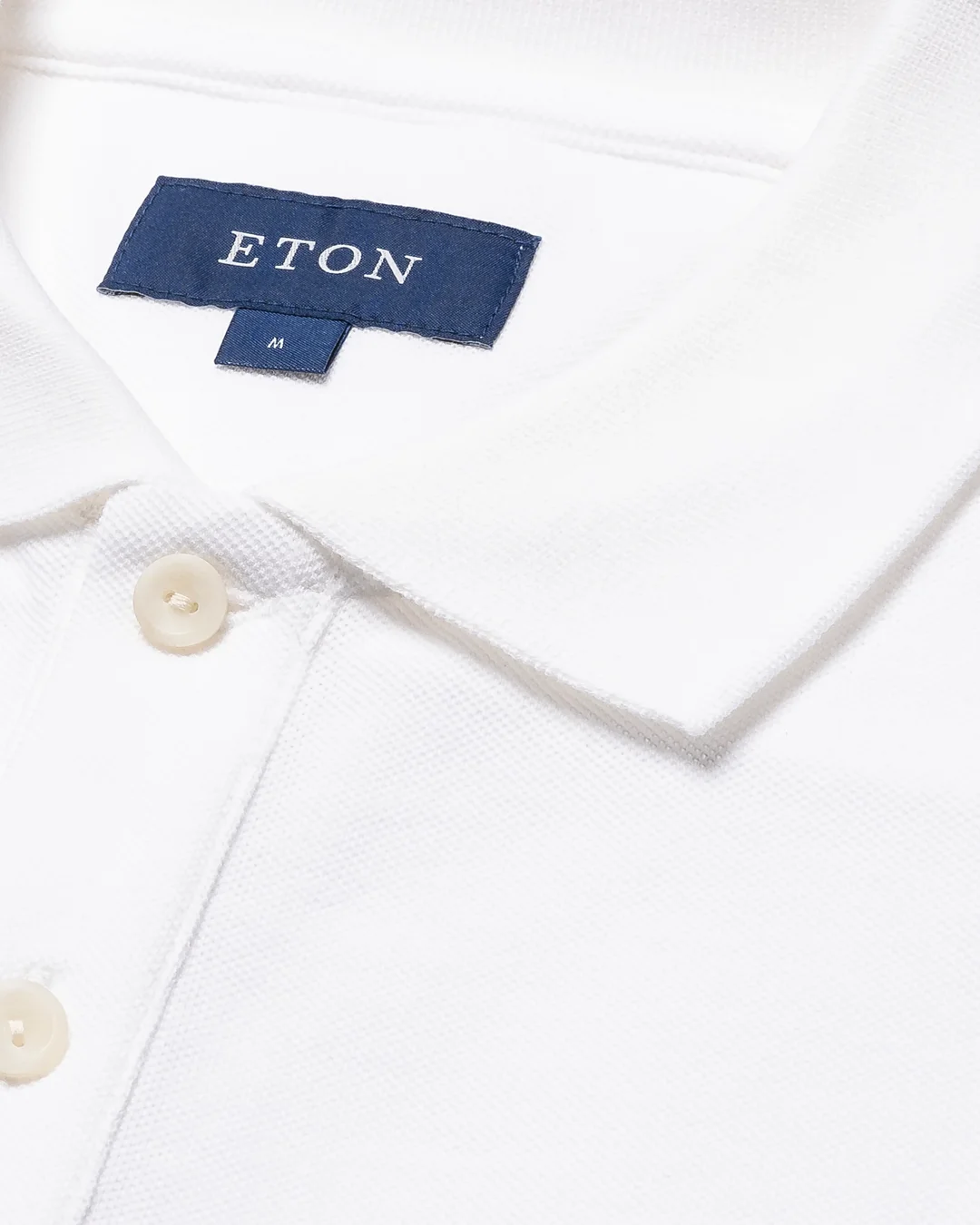 トップス Herlipto Pique Polo Knit Top white White Piqué Polo Shirt - Eton