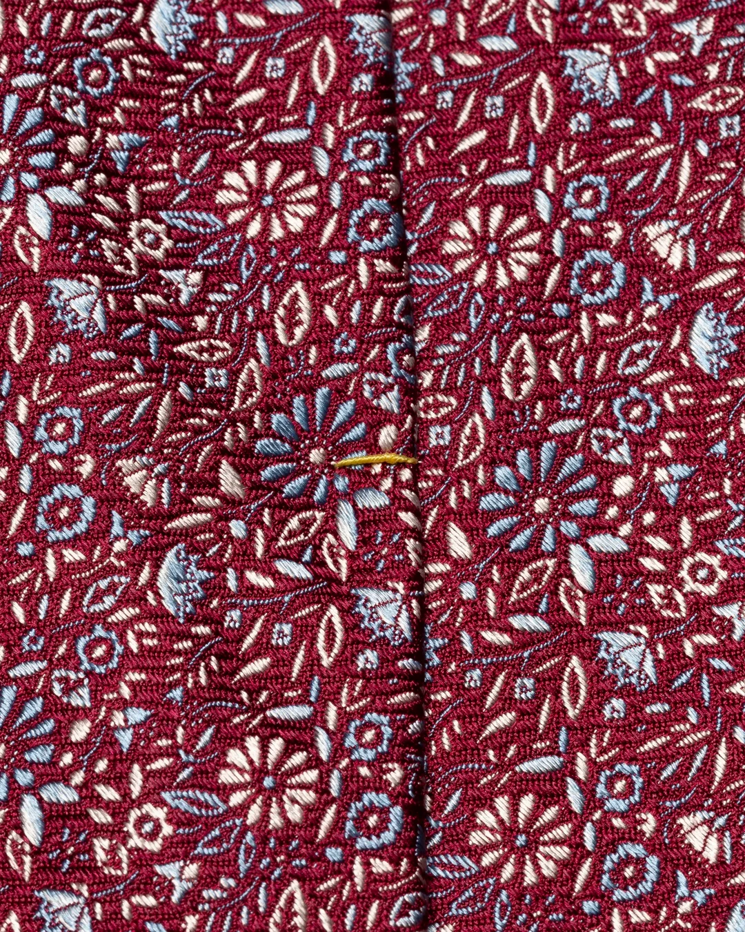 Cravate Homme En Soie Rouge Imprimée Classique - Marque Avantgarde - Fabriquée En Italie - NEUF