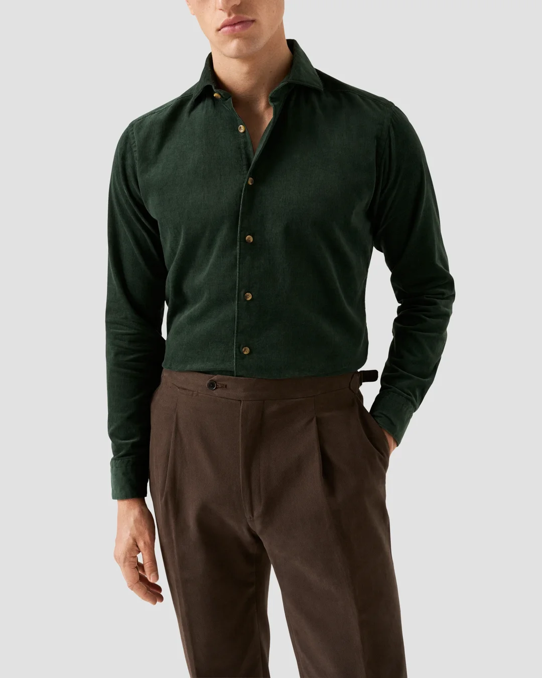 Green Corduroy shops Long Sleeve Shirt!