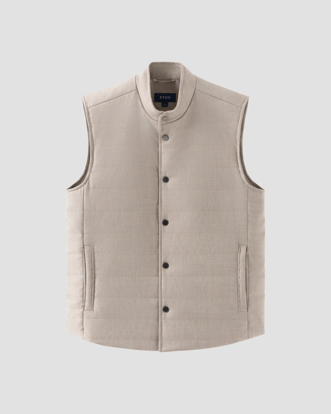 Padded Wool Vest - Eton