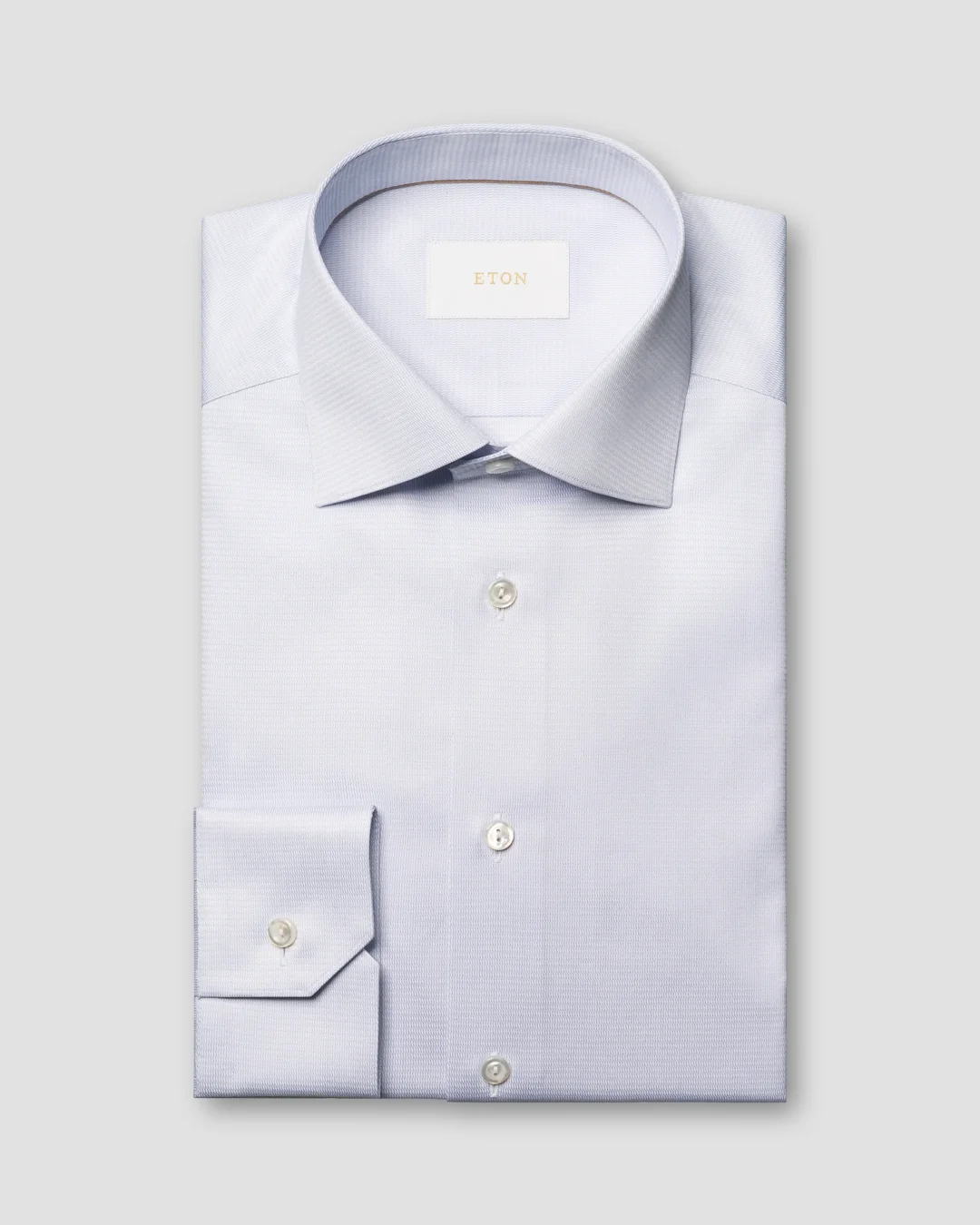 Semi Solid Supima 120 Shirt - Eton