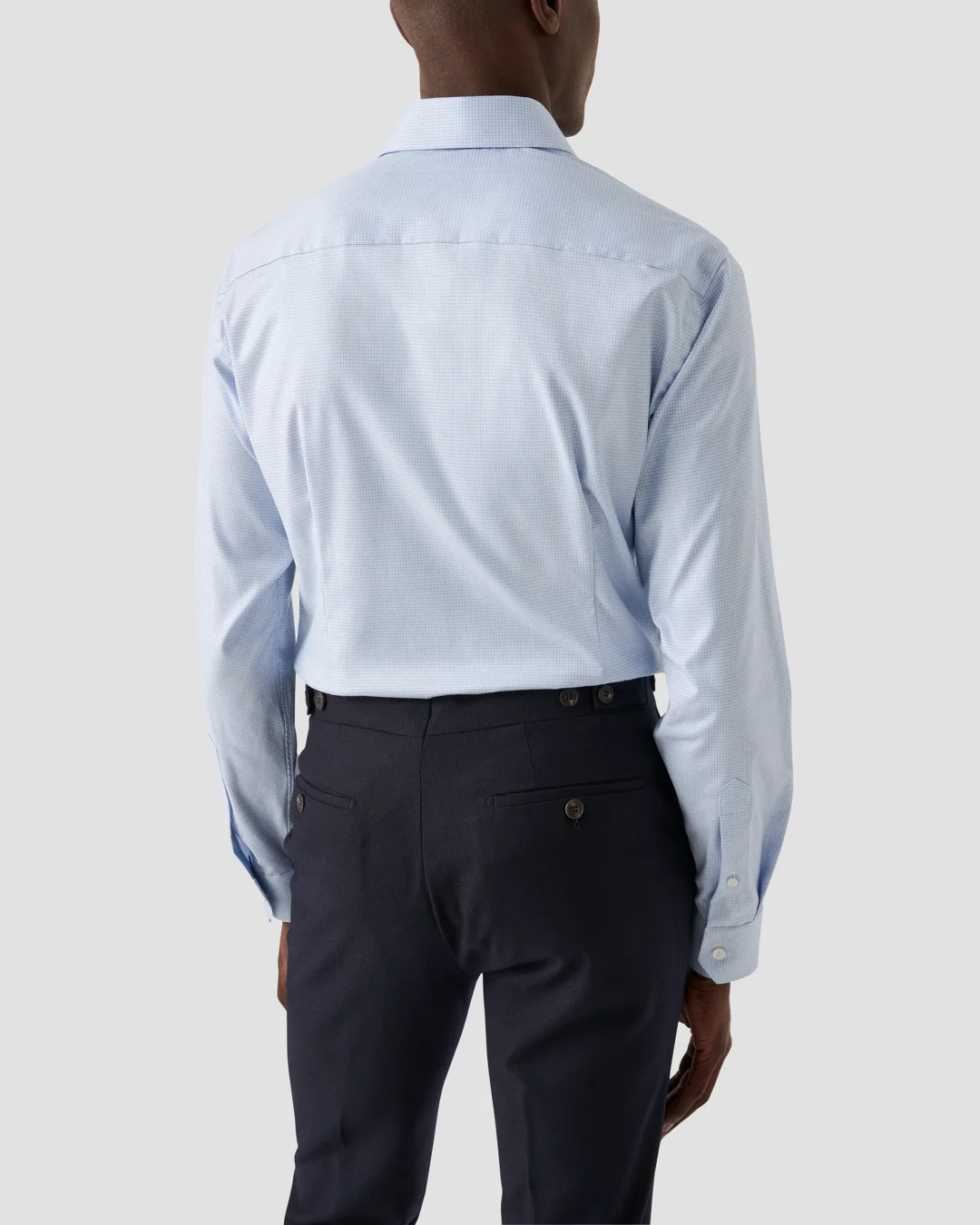 Graphpaper Tencel Check Regular Collar Big Sleeve Shirt