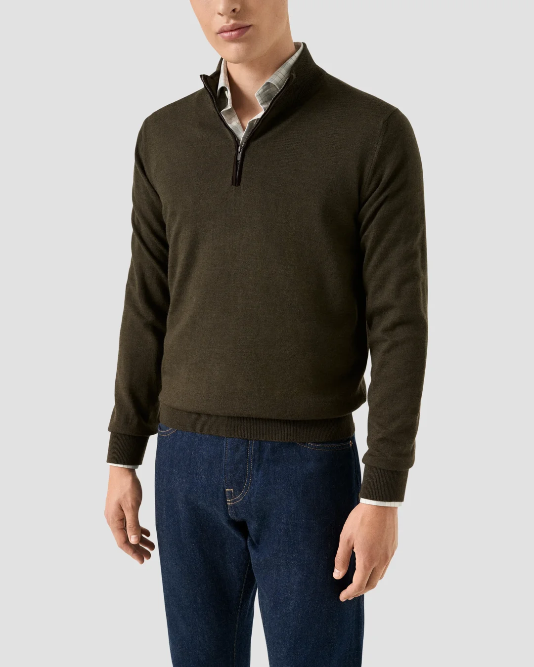 Quarter Zip Sweater - Eton