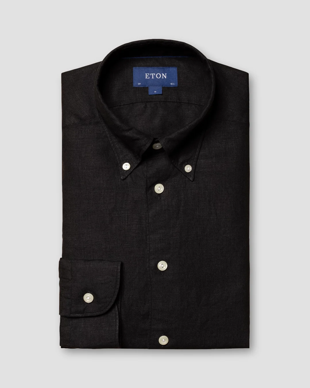 Black Linen Shirt - Eton