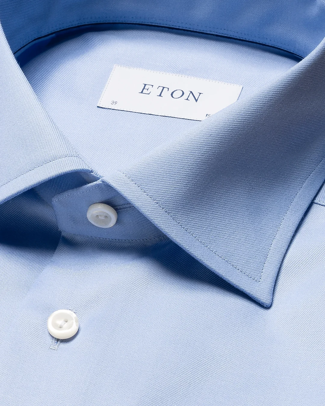 Light blue Signature twill Shirt - Eton