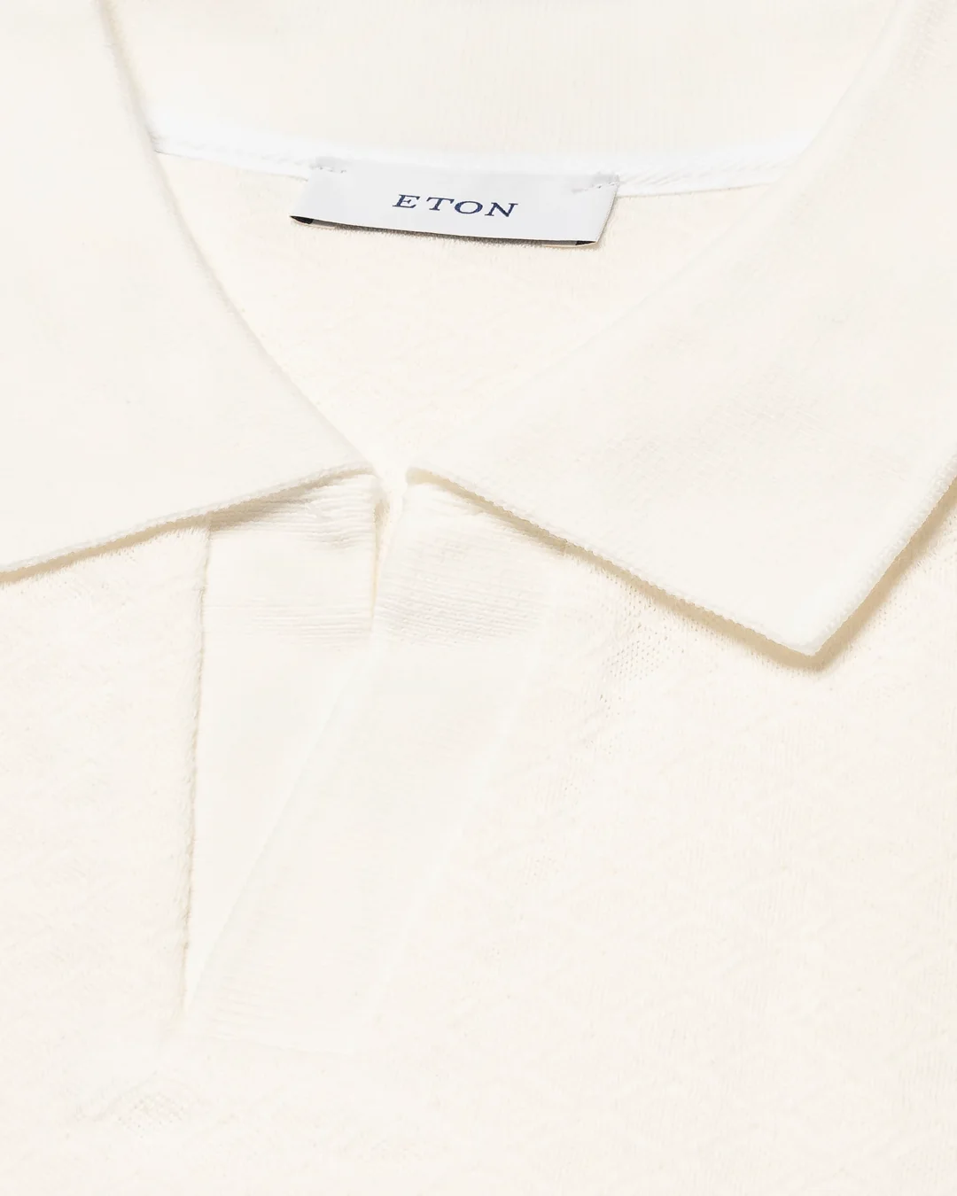 Jacquard Polo Shirt - Eton Jacquard Polo Shirt - Eton