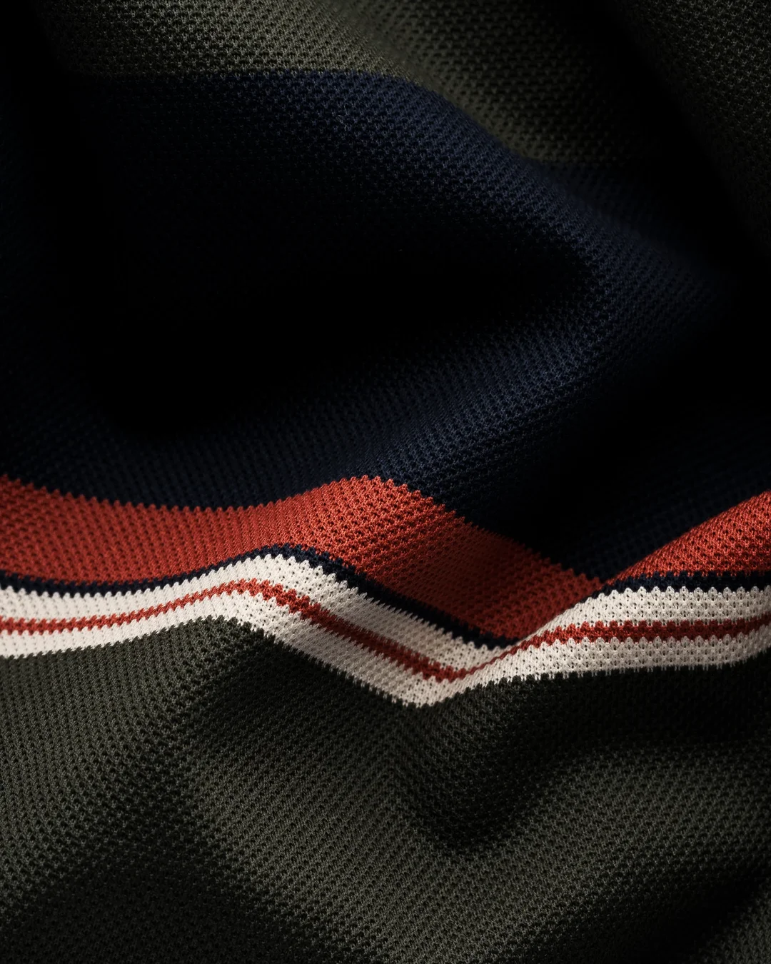 Multi-Striped Filo di Scozia Rugby Shirt