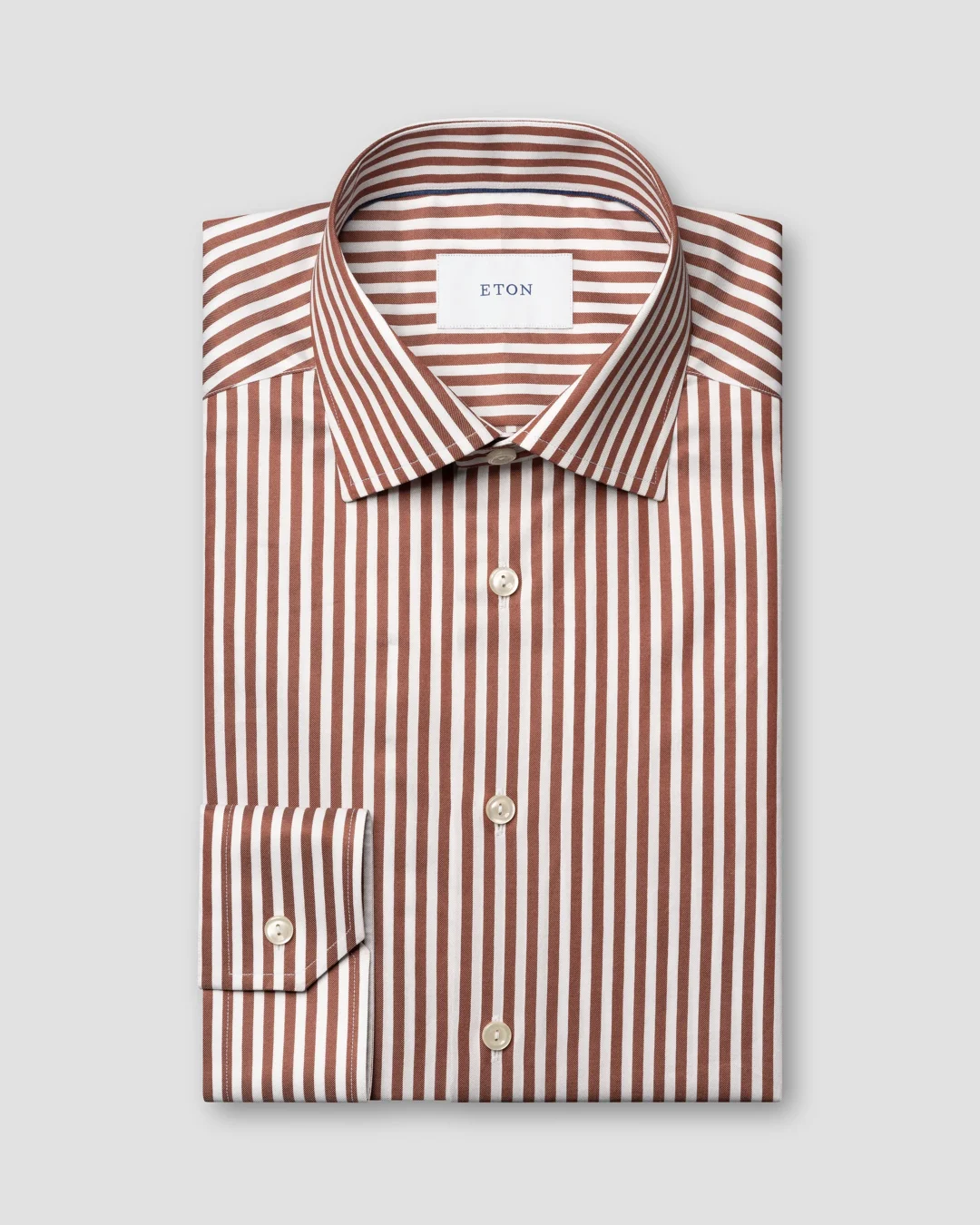red bengal stripe dress shirt Bengal Striped Signature Twill Shirt