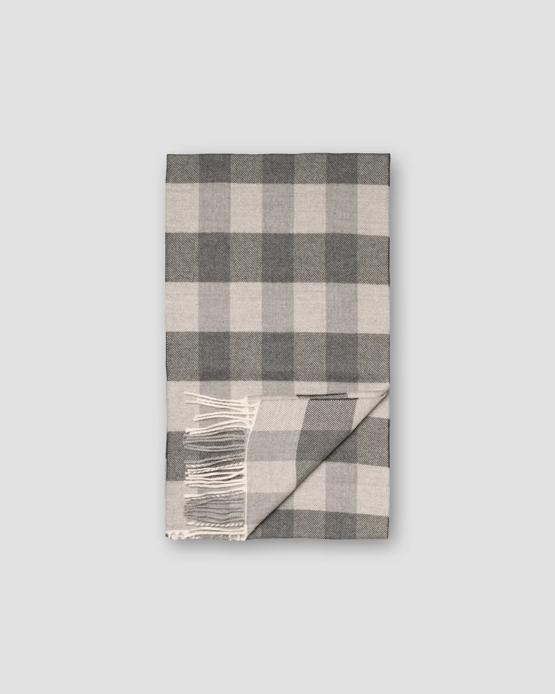SHAREEF MOLE CHECK STOLE ストール Gray グレー SHAREEF MOLE CHECK STOLE(Gray) | SHAREEF (シャリーフ) - 通販