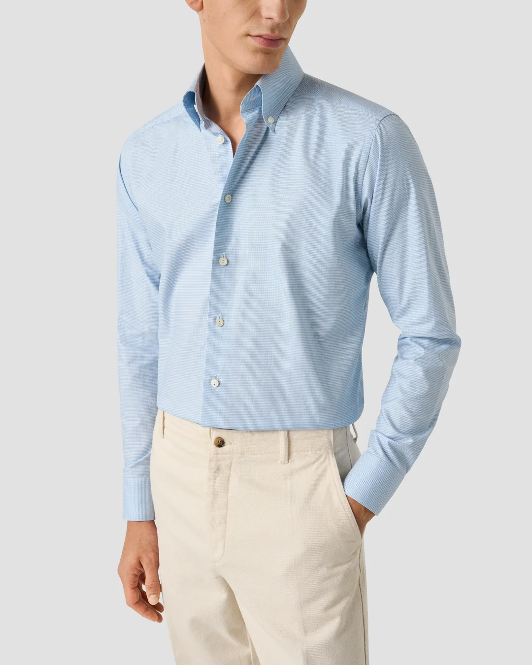 Check Signature Oxford Shirt - Eton