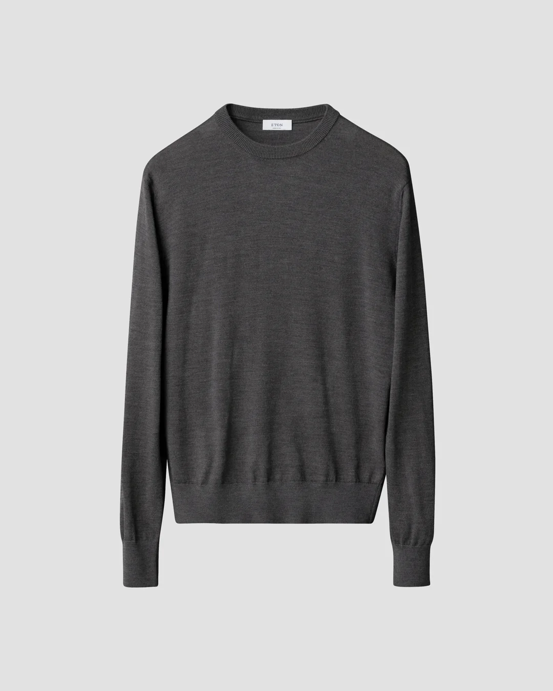 新品　BRIEFING MERINO WOOL CREW NECK KNIT L MERINO WOOL CREW-NECK SWEATER - BROWN | COS US