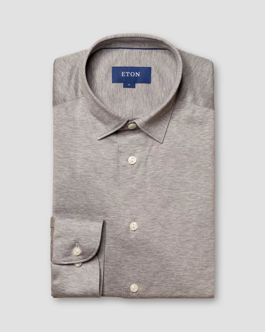 Grey Jersey Shirt - Eton