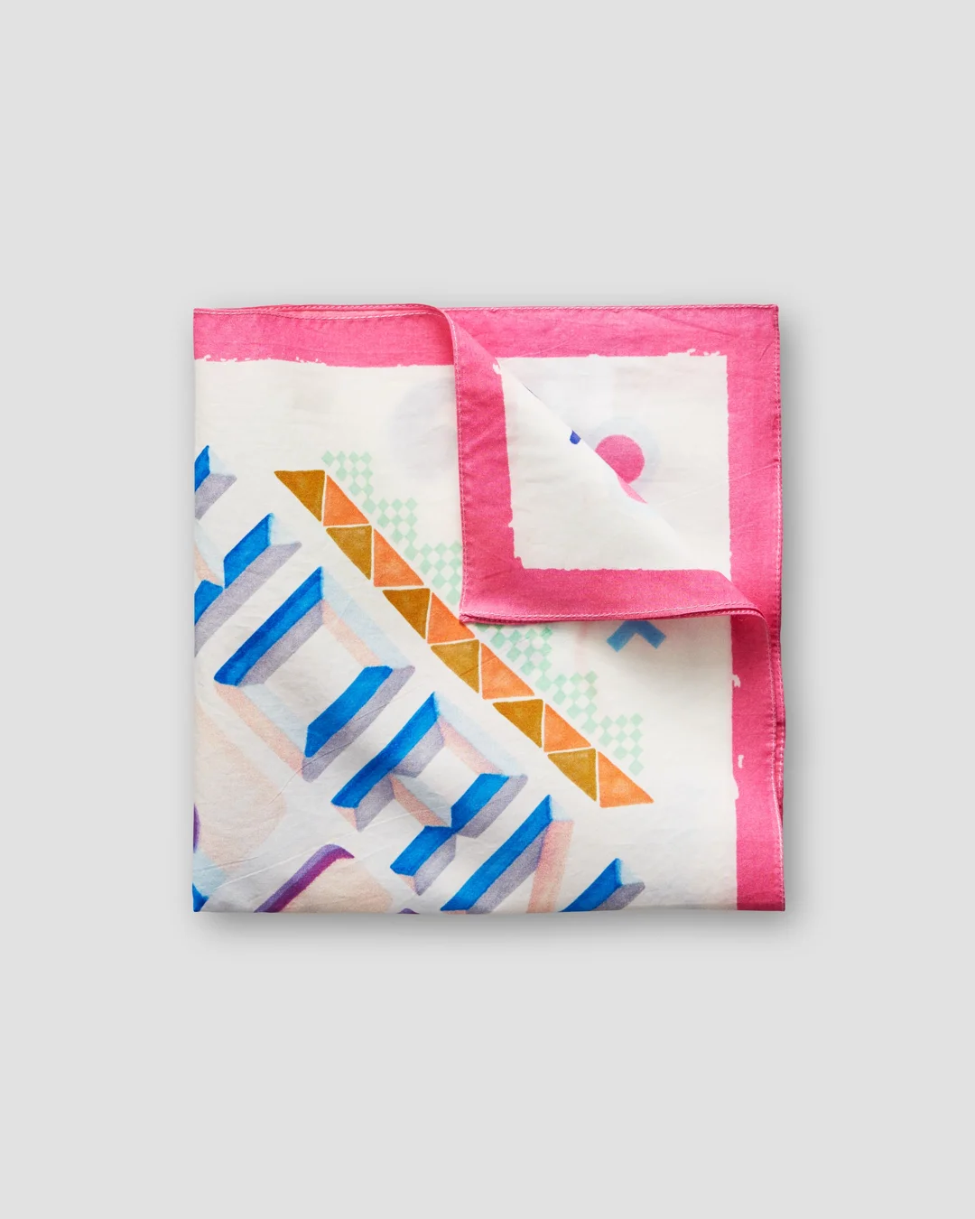 Horn ok please pocket square