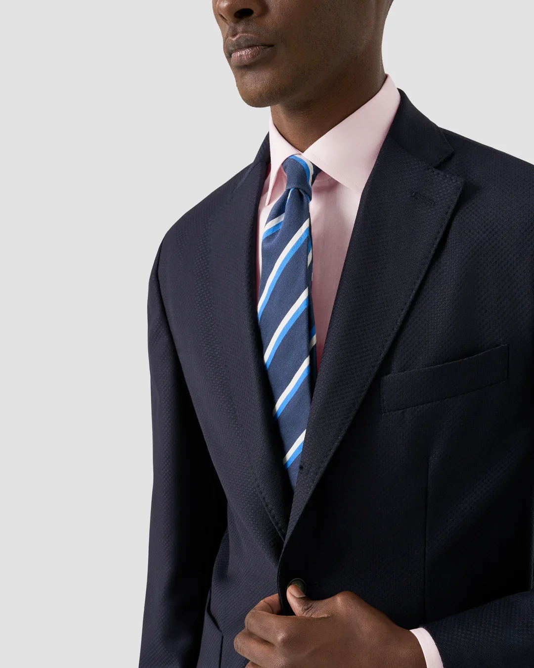 シグネチャーツイル シャツ ピンク - Eton