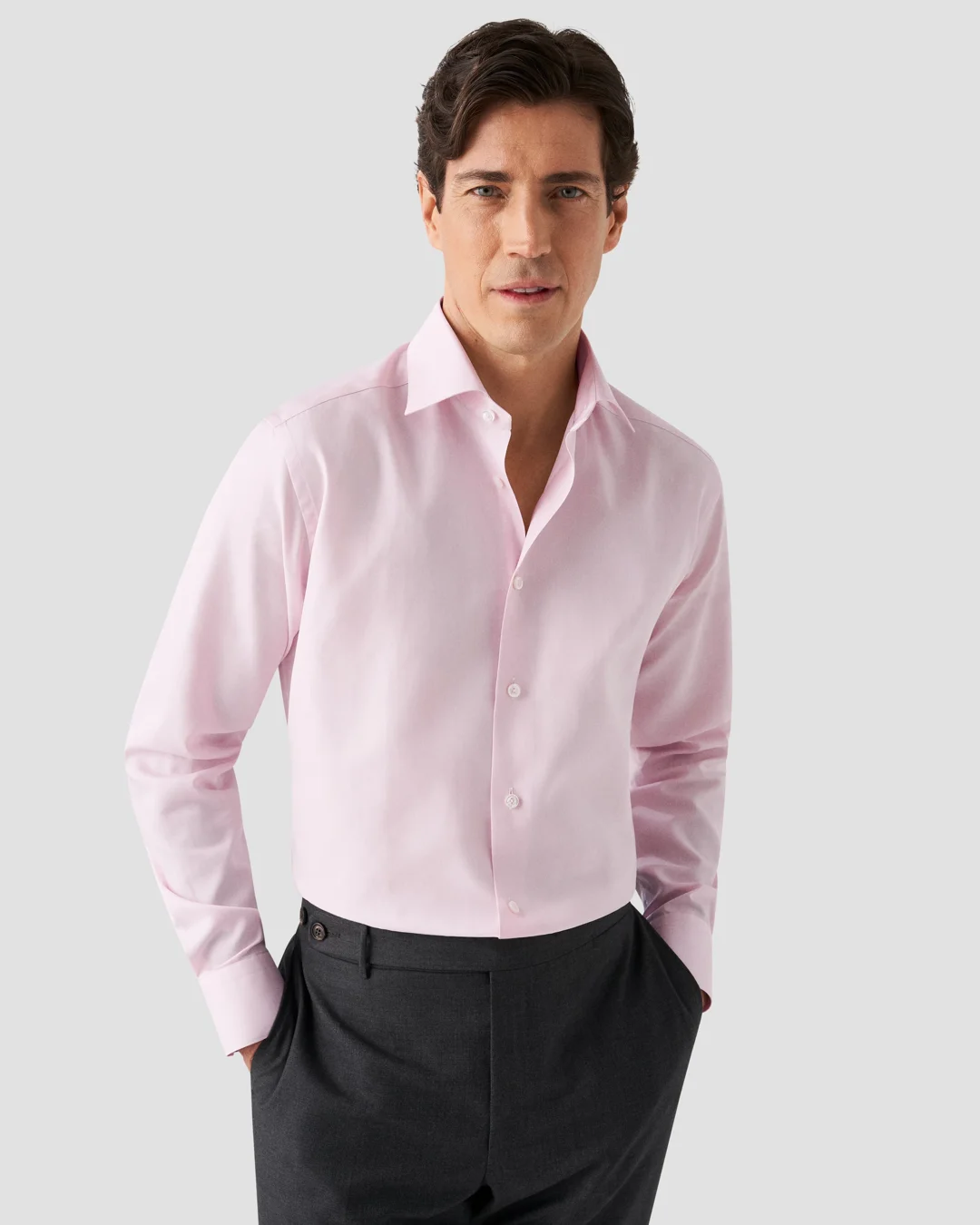 Pink Giza 45 Shirt - Eton