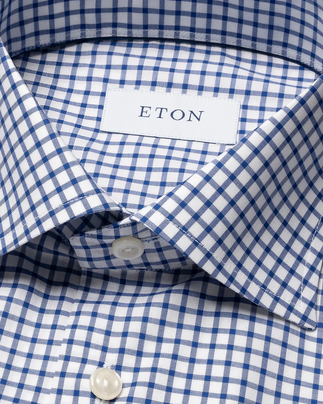 Check Fine Twill Shirt - Eton