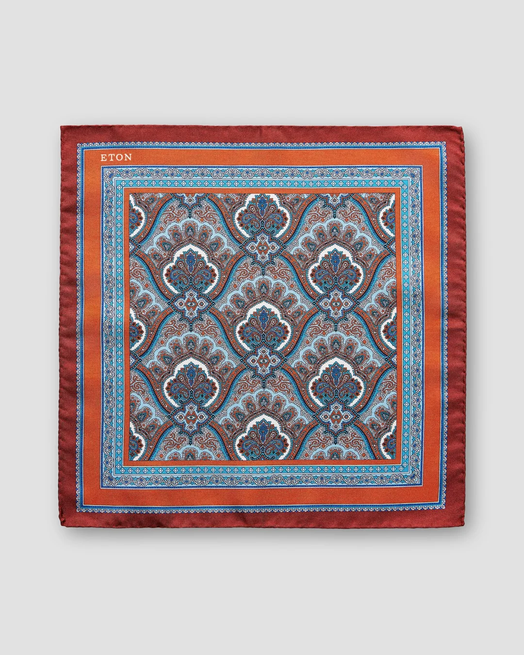 orange-paisley-print-pocket-