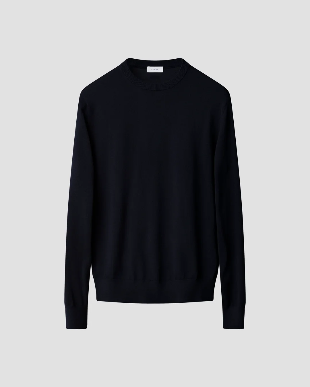 【送料&関税込】Etro Crew Neck Sweater Navy Crew Neck Cashmere Sweater | Turnbull & Asser