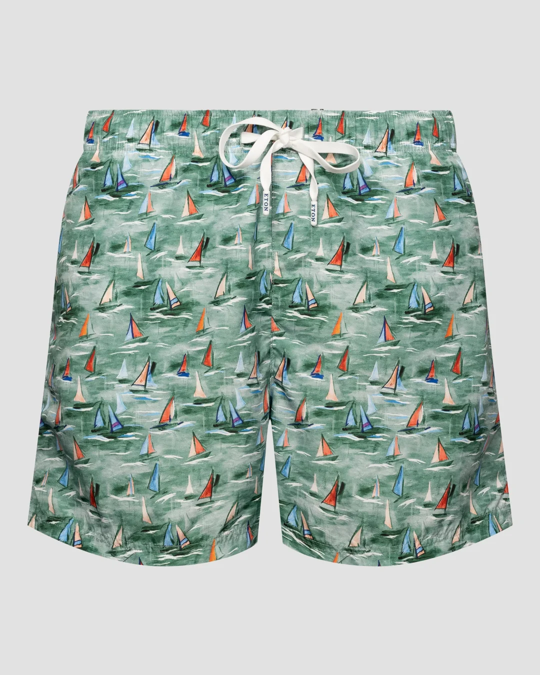 Mid Green Swimshorts - Eton Mid Green Swimshorts - Eton