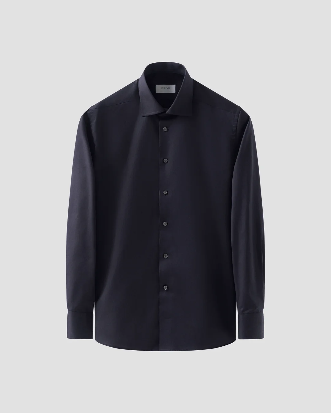 シグネチャーツイル シャツ ネイビー - Eton