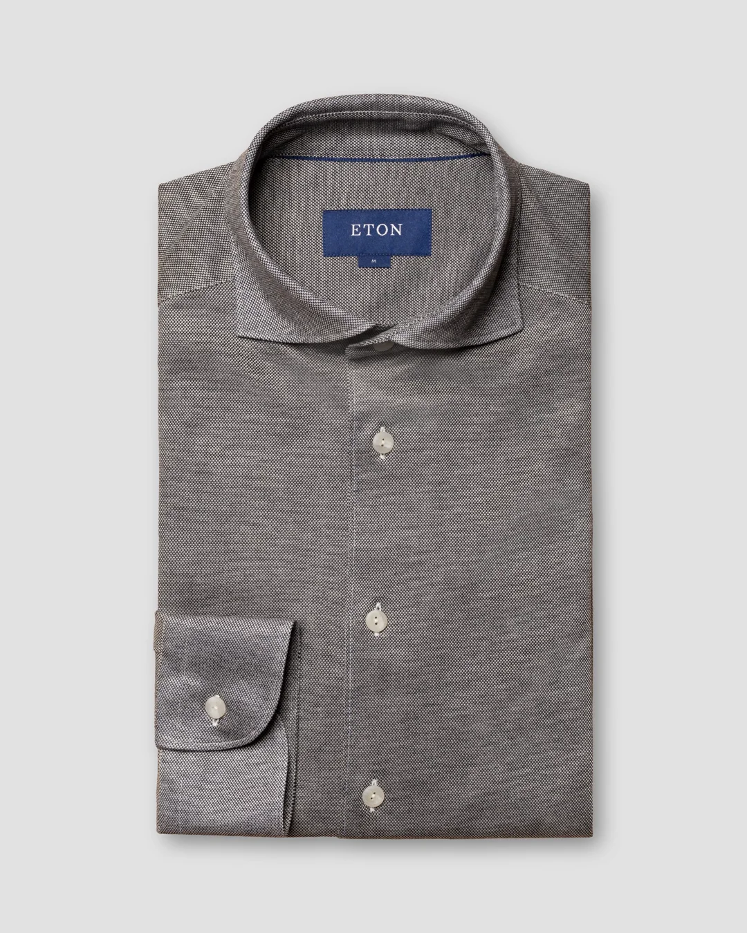 chemise en maille piqué marine