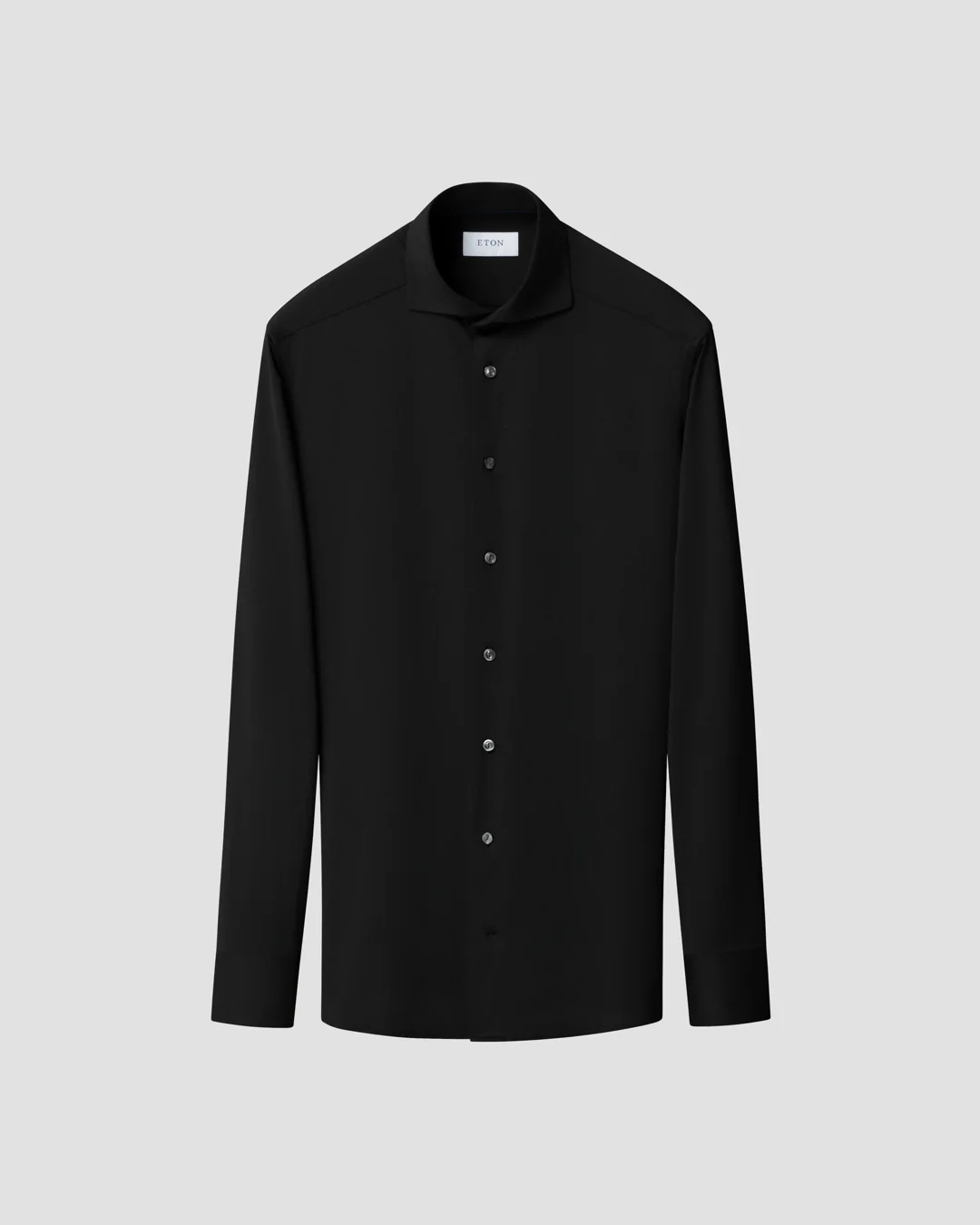Solid Four-Way Stretch Shirt - Eton