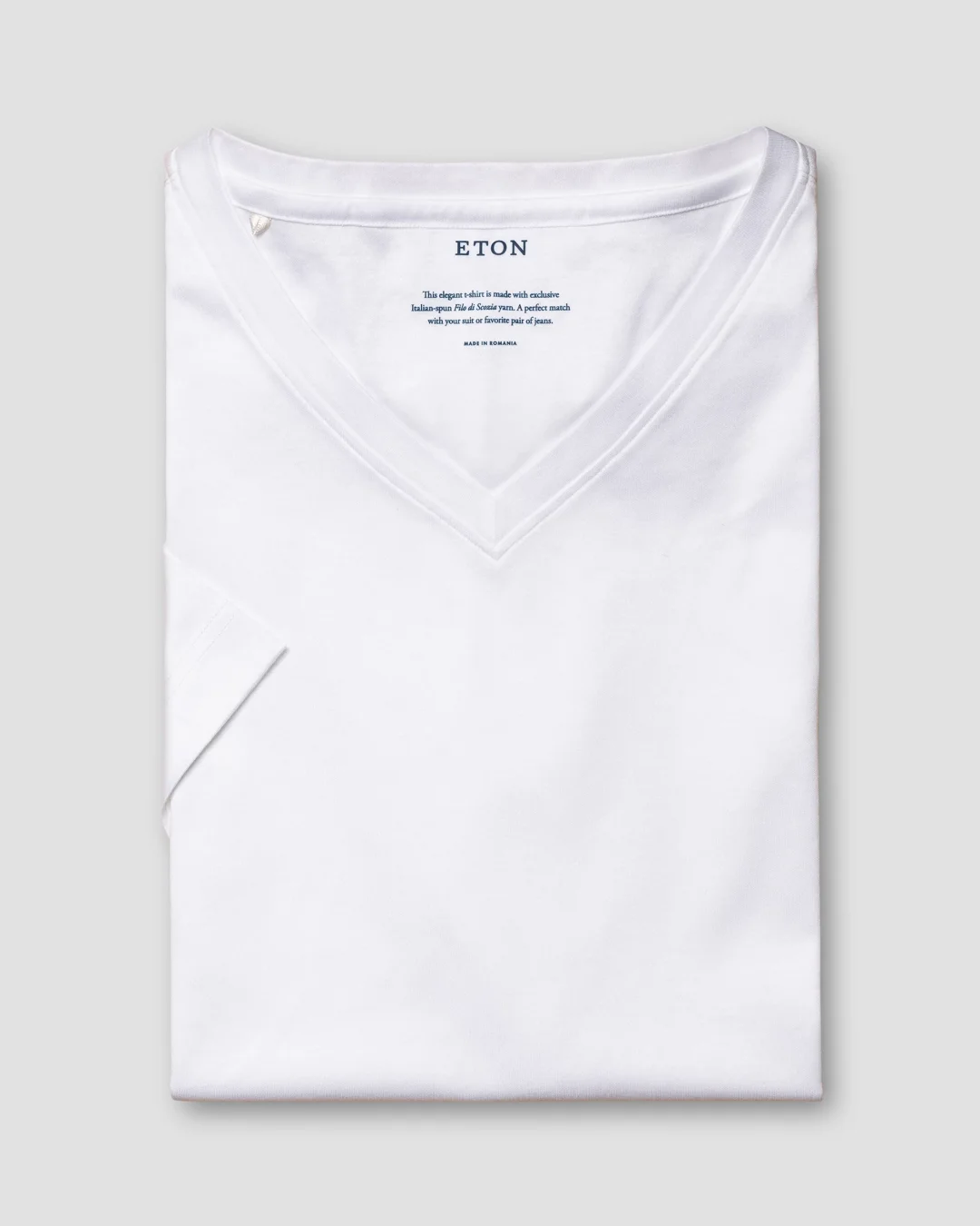 white v neck dress shirt Ivory | Soft Drape V Neck Jersey Top