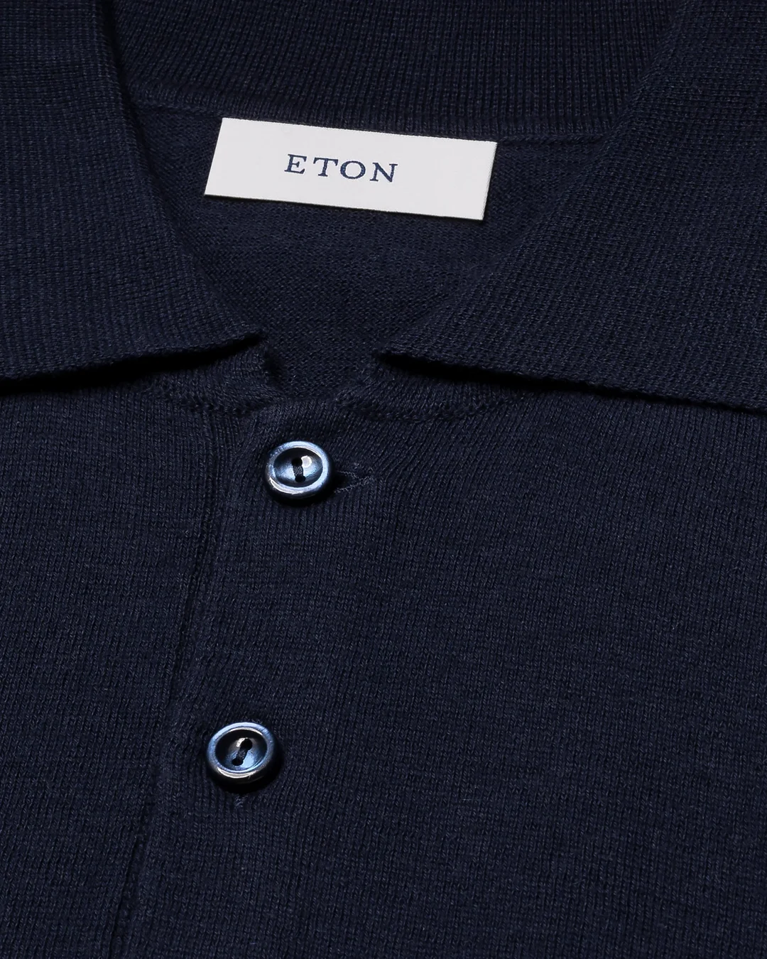 トップス EVCON COTTON KNIT S/S POLO/NAVY SALE 30%OFF】[241-91103]EVCON(エビコン) COTTON KNIT S/S POLO