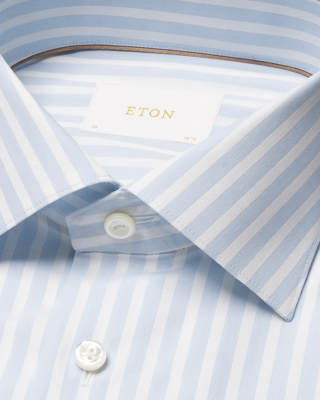 Striped Supima 120 Shirt - Eton