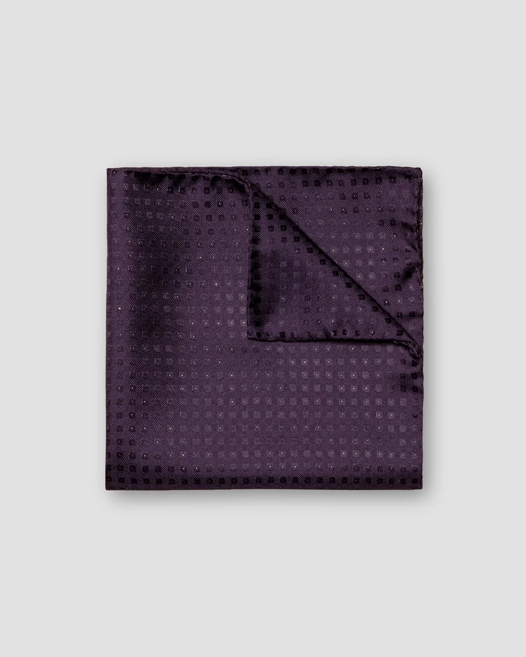 Lavender Herringbone Pocket Square