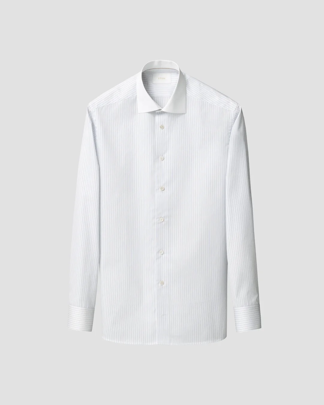 Stripe Supima 120 Shirt - Eton