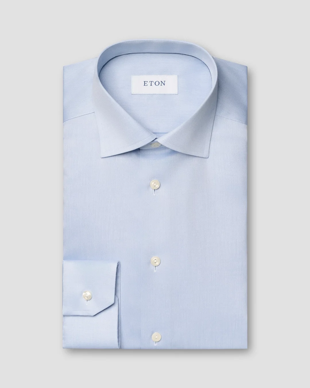 Light Blue Signature Twill Shirt
