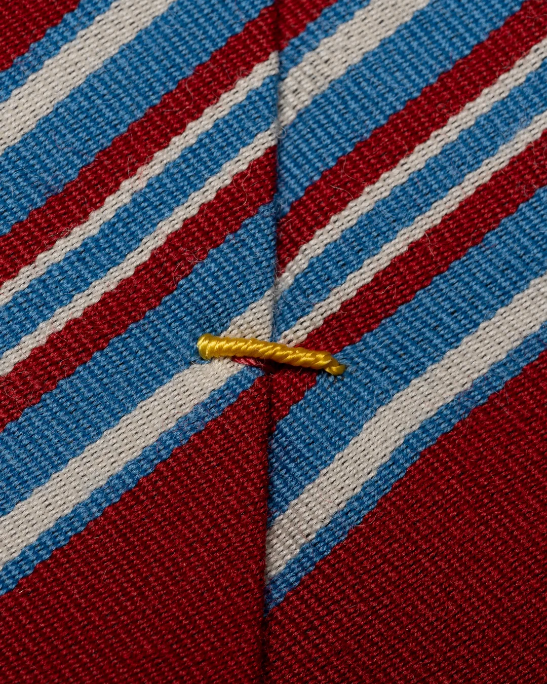 Cravate laine bordeaux et rouge