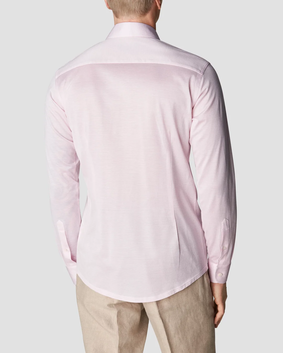 Pink Jacquard Shirt - Eton