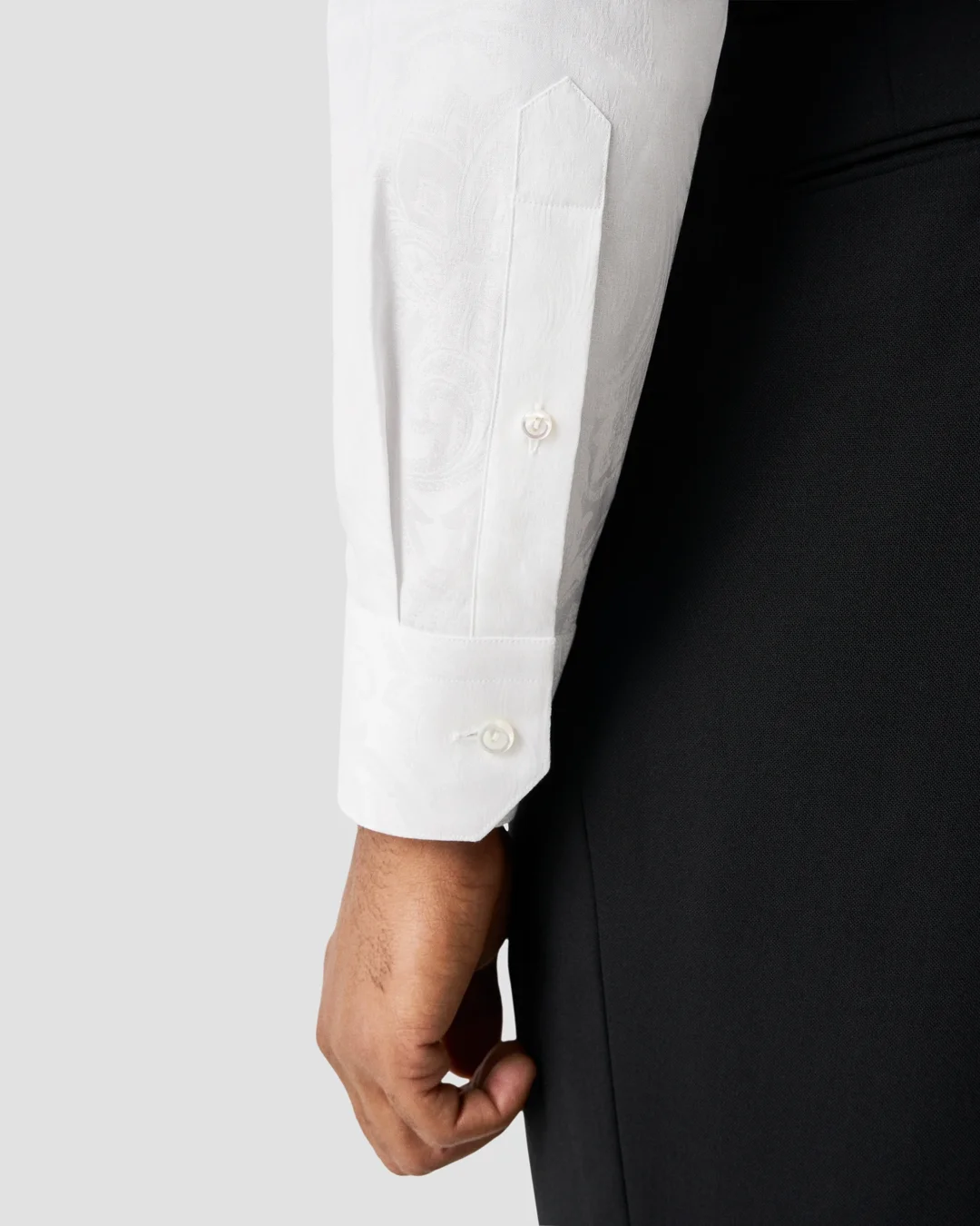 Floral Jacquard Shirt - Eton