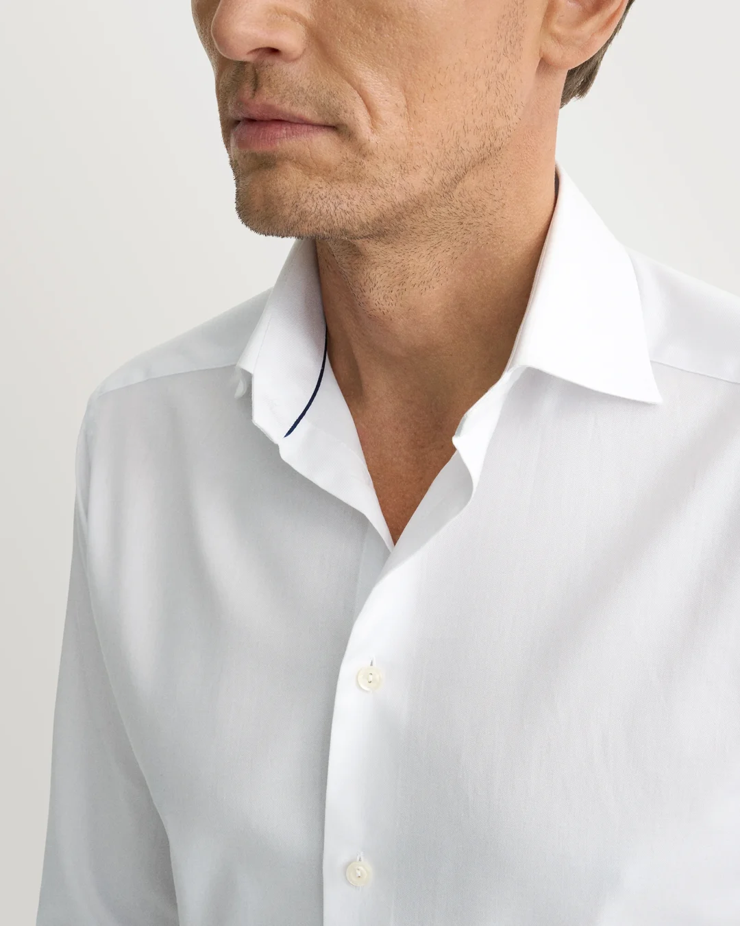 eton men's slim-fit twill dress shirt product info and reviews Eton Men's Cotton-Twill Slim-Fit Dress Shirt - Blue