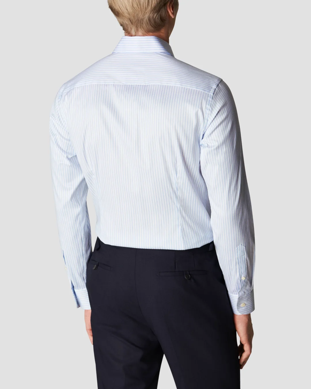 Light blue Cotton & TENCEL™ Lyocell Shirt - Eton