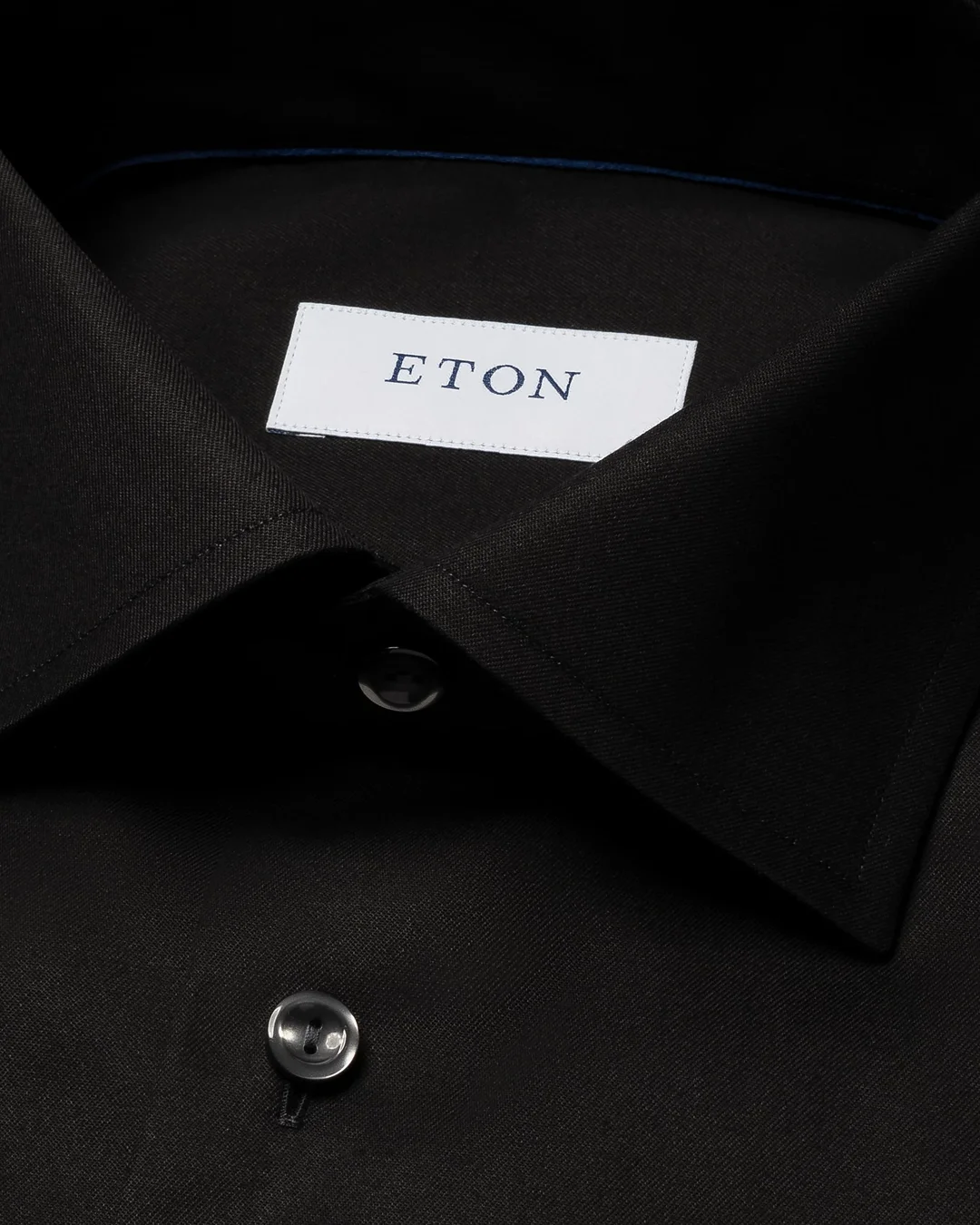 Solid Signature Twill Shirt - Eton